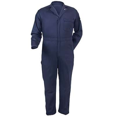 Bulwark CEC2NV Excel FR Flame-Resistant 9 oz Coverall - Navy Blue ...